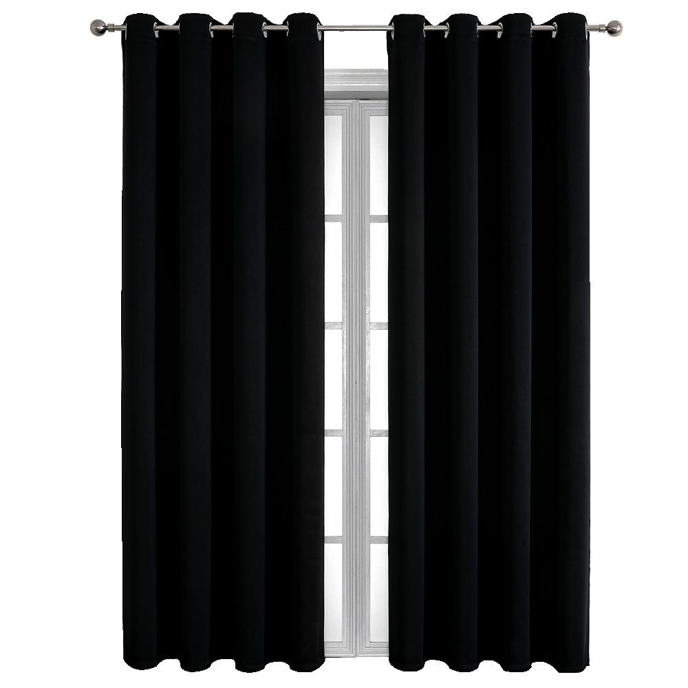 High-Precision Blackout Solid Color Curtain Cloth Window + Finished Fabric