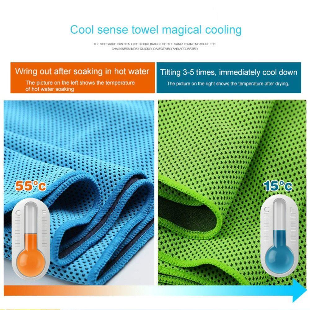 Sweat Absorption Quick Wipe Sweat Towel Quick Drying Ice Towel Gym Towels Cooling Towel Sweat Towel