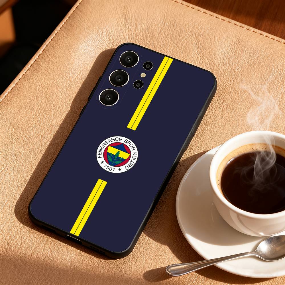 T-Turkey Fenerbahce-E Phone Case For Samsung S26,S25,24,23,22,30,21,10,9,Ultra,Plus,Lite,FE Soft Black Case