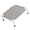 Elevated Dog Bed Sturdy Cooling Raised Dog Bed Detachable Washable Portable Pet Cot for All Seasons Square Pattern