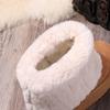 Snow Boots, Women's Fur and Fur Integration, Winter New Fleece Thickened Cotton Boots, Flat Soles, Warm Cotton Shoes, Women's Middle Weight