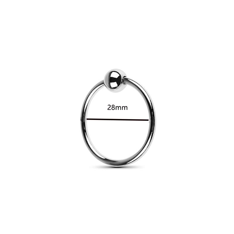 Adult Toys Silicone Metal Ring, Sperm Lock Ring, Dildo Ring, Eye Ring, Single Bead Ring
