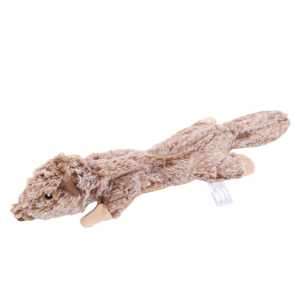 Dog Plush Squeaky Toy Wearproof Bite Proof Teeth Cleaning Pet Puppy Chew Toy Cute Animal Style Groundhog