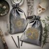 Board Game Cards Drawstrings Bag Tarot Card Flannel Bag Jewelry Pouches Oracles Card Organizers Witchcrafts Supplies