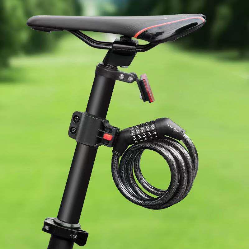 Portable Anti-Theft 4-5 Digit Combination Bicycle & Electric Vehicle Chain Lock