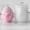 DIY Ouă de Iepuraș de Paște Mucegaiă Lumânare din Silicon 3D Reliefat Iepure Săpun Handmade Tencuială Rășină Ornamente Meșteșuguri Matrite Cadouri Decor