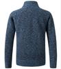 Stand Collar Cardigan Men Plus Thick Warm Sweater Slim Casual Cardigan
