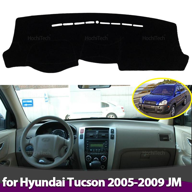 For Hyundai Tucson 2005 2006 2007 2008 2009 JM Soluto Anti-Slip Dashboard Cover Protective Pad Car Accessories Sunshade Carpet
