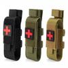 2pcs Tactical Military First Aid Kit Tourniquet Molle Survival Set Pouch Nursing Holder Medical Gear Outdoor Equipment Bag