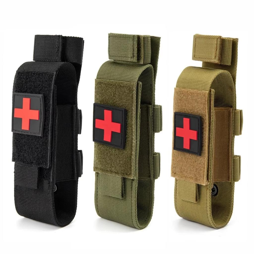2pcs Tactical Military First Aid Kit Tourniquet Molle Survival Set Pouch Nursing Holder Medical Gear Outdoor Equipment Bag