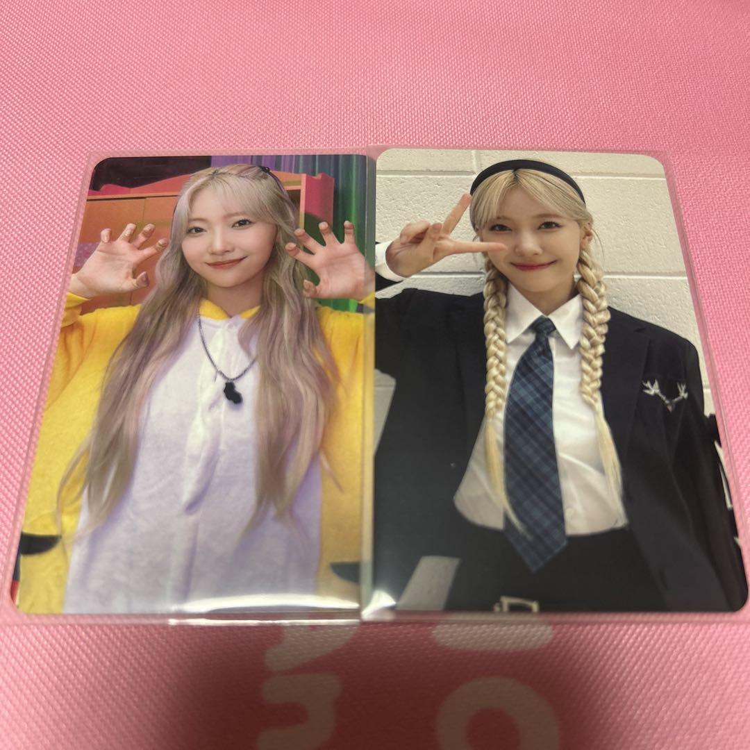 

[USED] NiziU Mayuka pressplay store bonus trading cards (2 cards)