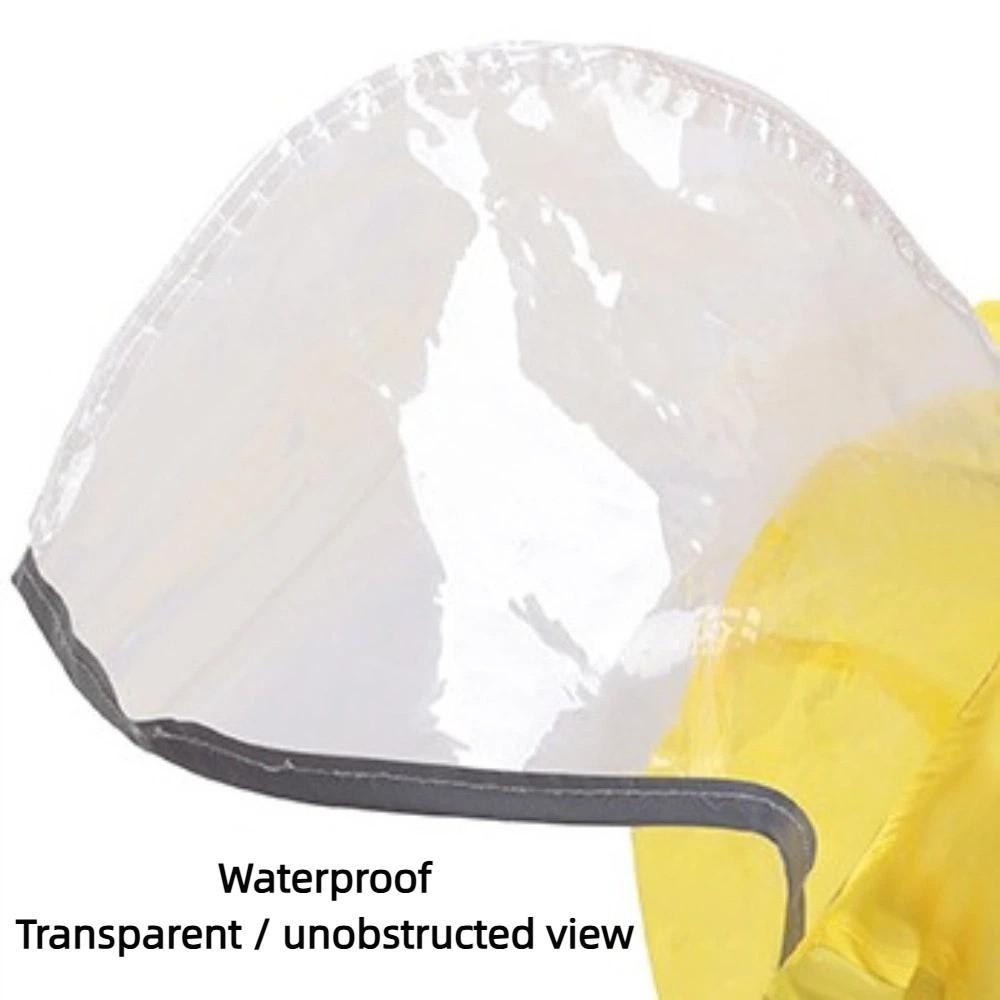 Reflective Strip Raincoat Dog Jumpsuit Waterproof Dog Rain Cloak Dog Hooded Raincoat Corgi