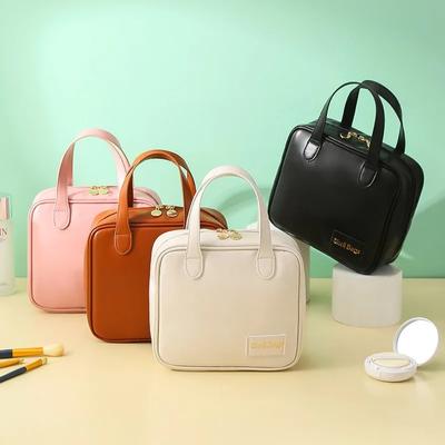 Neue hochwertige Schminktasche, große Kapazität, tragbare Reise-Kulturbeutel, Kosmetik-Aufbewahrungstasche, wasserdichte Handtasche