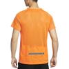 New Nike Running T Shirt Men's Bright Orange DX0854-836