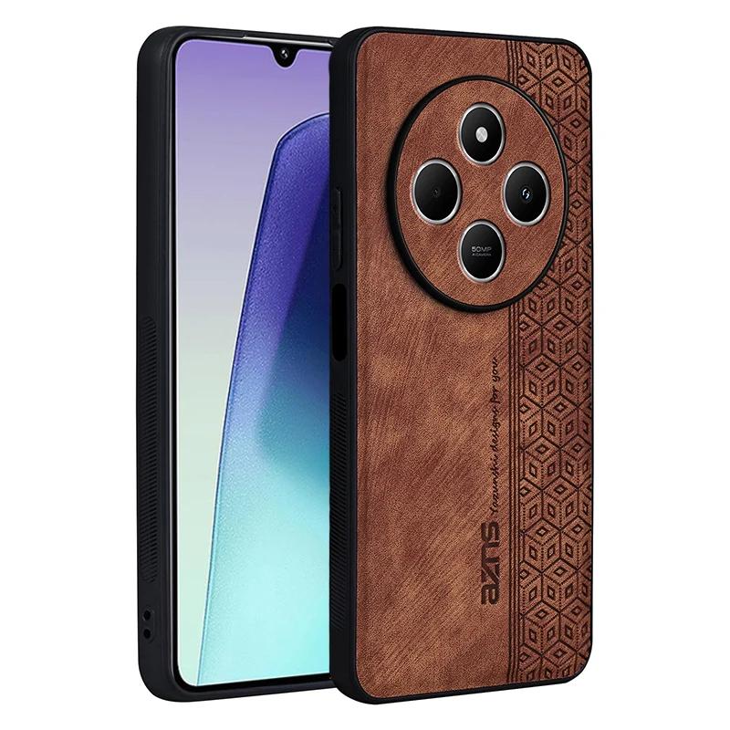 

Деловой кожаный чехол для телефона для Xiaomi Redmi 14C 13C 12C 12 Противоударная крышка Redmi 10C 10A 10 5G 9C Аксессуары для телефона Capa Redmi 14C 4G