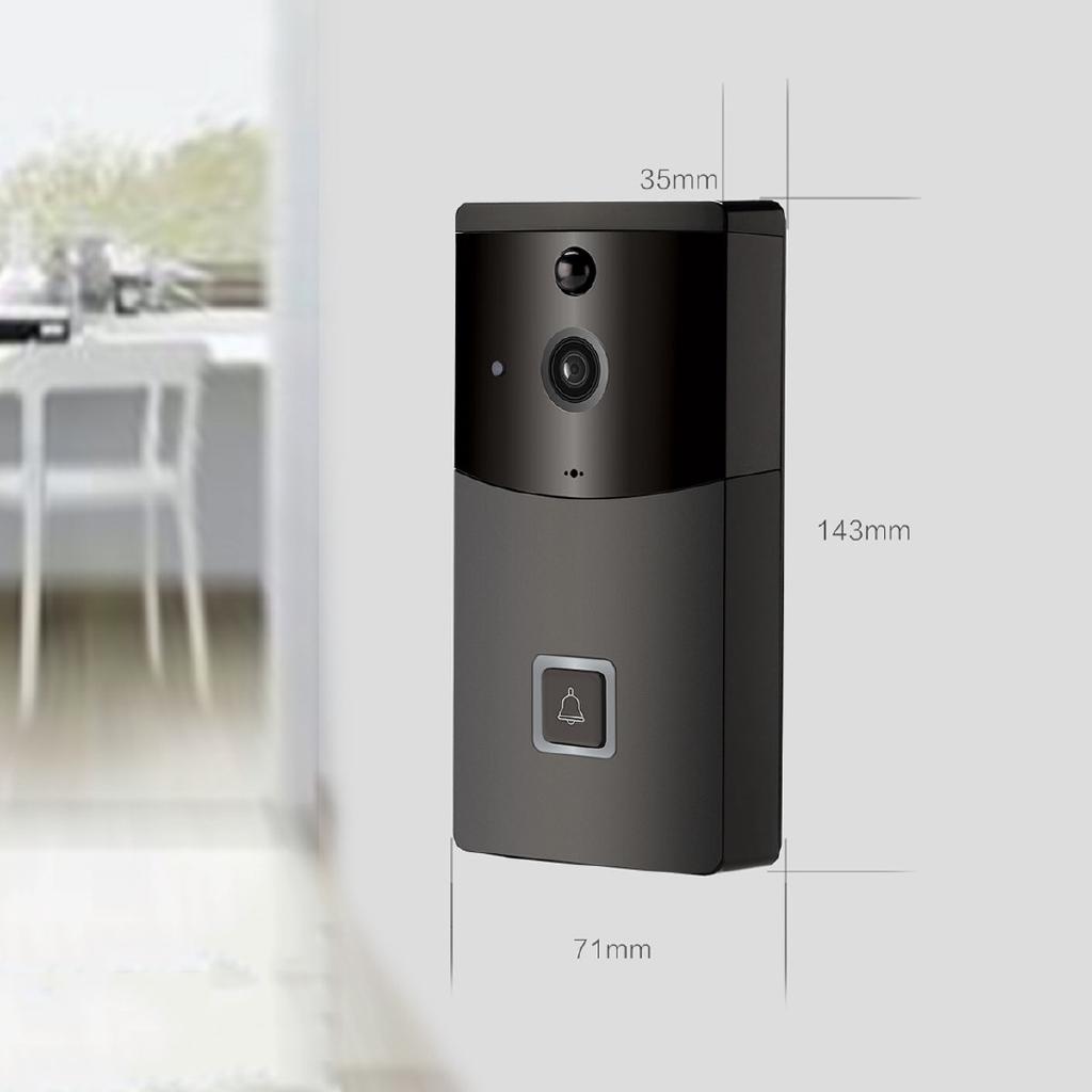 Full 6G Super Wide Angle 1.7mm Lens WIFI Video Doorbell Smart WiFi Video Doorbell