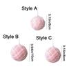 Modern 8/10cm Fluffy Christmas Ball Pink Decorative Christmas Tree Pendant Foam Christmas Balls Ornaments Holiday Ornament