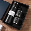 304 Stainless Steel Insulated Cup Tea Cup, One Cup with Three Lids, Business Gift Box Set, Outdoor Water Cup, Event Gift