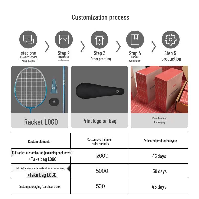 Jingdong F100 Carbon Fiber Badminton Racket Pair