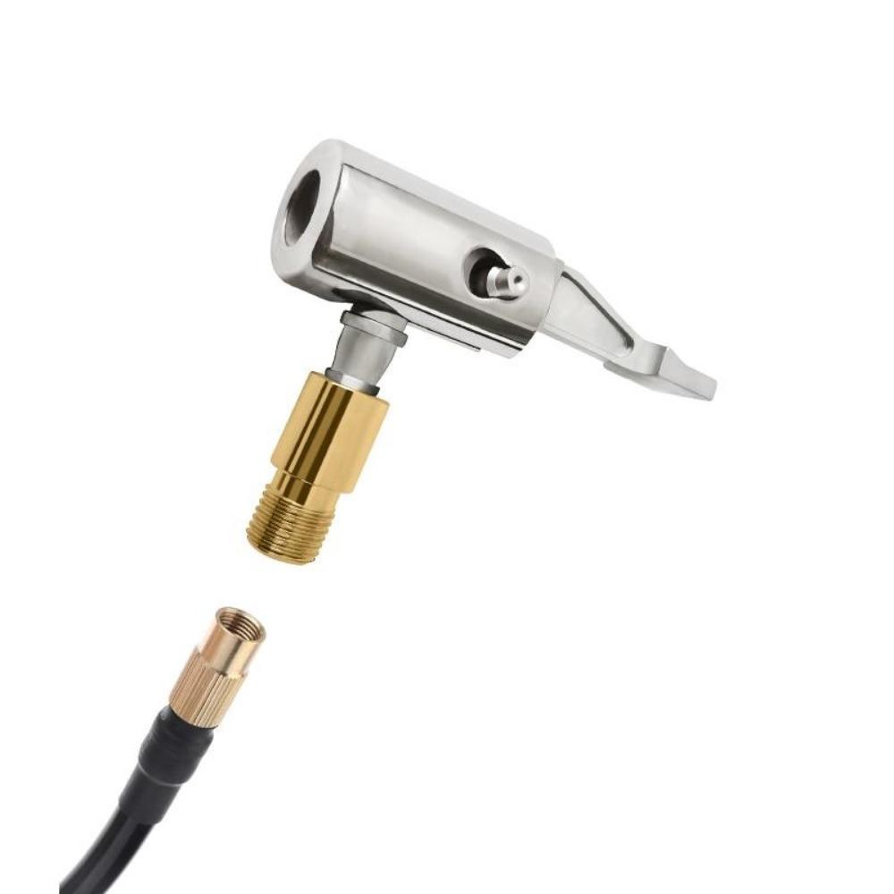 Pompă gonflabilă portabilă pentru anvelope de mașină Mandrina de aer Compresor Mandrină de umflare a anvelopei Mandrină de anvelope cu conector ghimpat pentru repararea furtunului