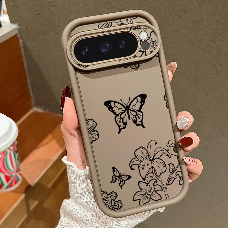 

Butterflies Pattern Case For Google Pixel 10 9 Pro XL 9A 8A 7A 8 7 Pro Shockproof Soft Silicone Phone Cover For Pixel 9 8 7 Pro Google Pixel 7