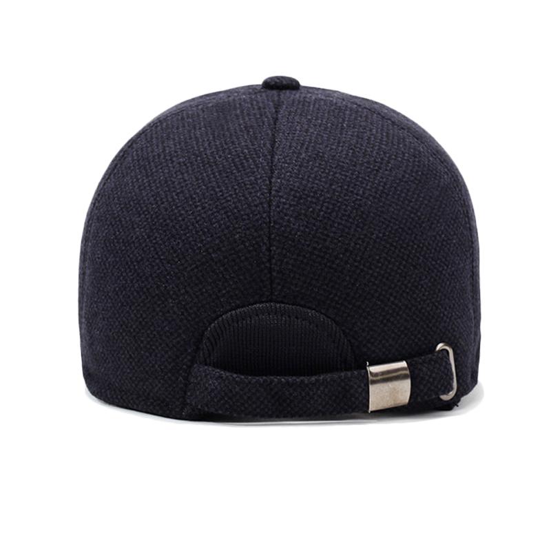 Men's Winter Warm Baseball Cap Middle-Aged Ear Protection Cap