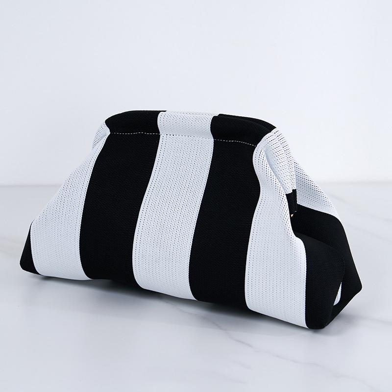 Flyweave Bag Flyweave Striped Bag Clutch Handbag Handbag Beach Bag For Everyday Travel Beach