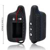 Hot Sales New Silicone Key Case For Tomahawk TW9010 TW9020/TW4000/TW701 LCD Remote keychain Fob Cover Two Way Car Alarm System