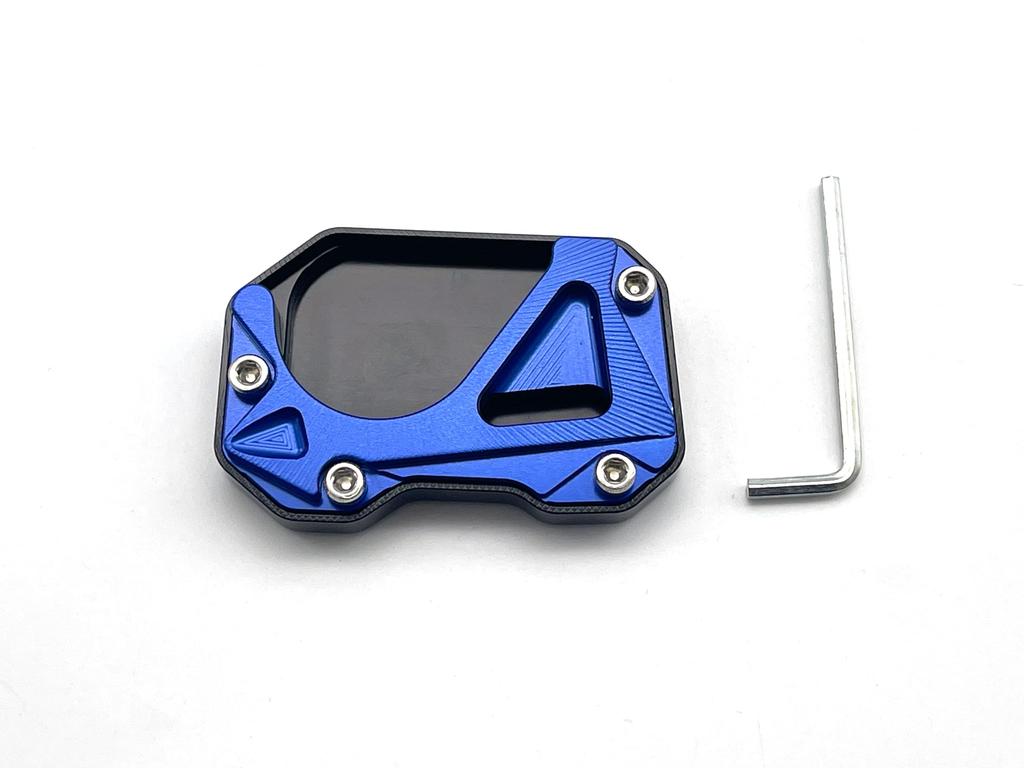 bubulu CC110 Cross Cab Aluminum Side Stand Pad Accessory Kickstand Dress Up Blue Red Gray (Blue)