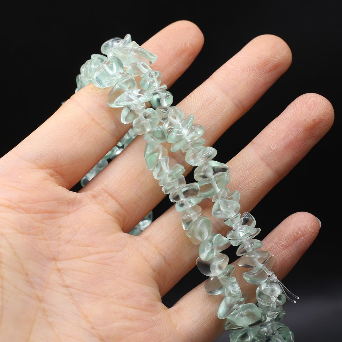 

Бусины из натурального камня, добавляющие цвет, гравийные бусины для изготовления ювелирных изделий, ожерелье, серьги, браслет, аксессуар, длина 80 см 7mm