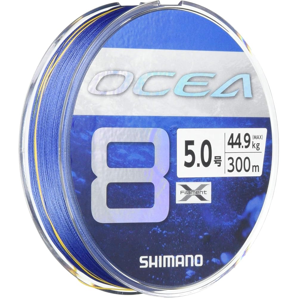 Shimano Ocea 8 Fishing Line 300m 5.0号 SW Navy LD-A71S