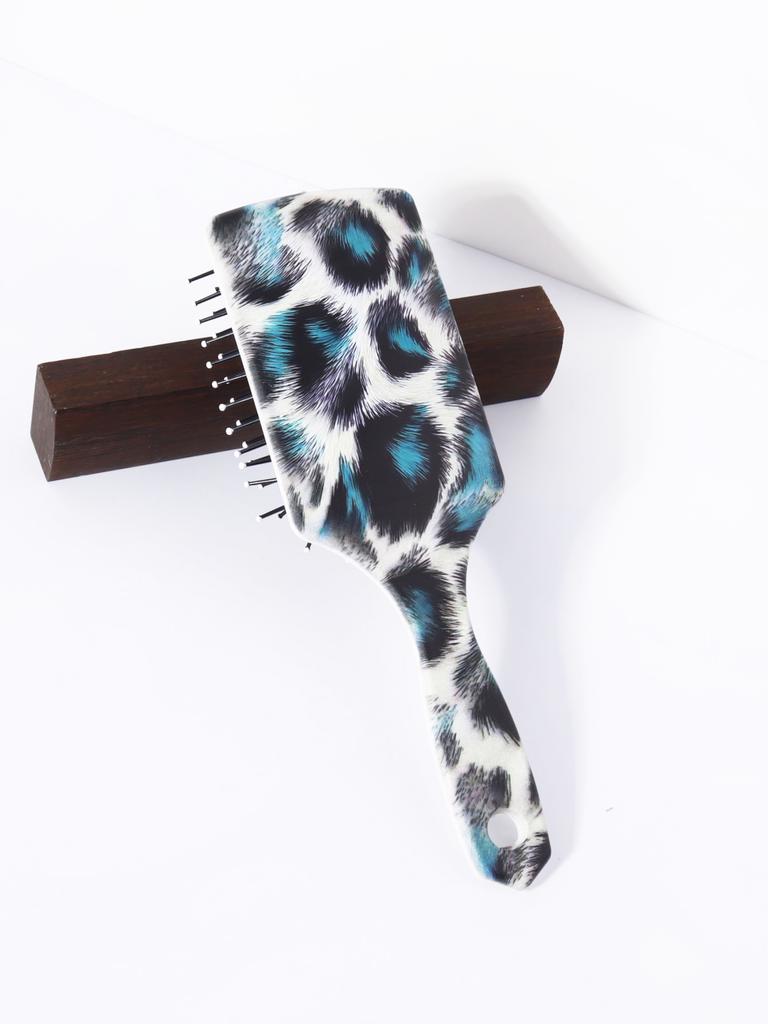 Leopard Pattern Airbag Comb-anti-static,scalp Massage,soft Nylon Bristles,exfoliating Hair brush,Special for Real Hair Wigs