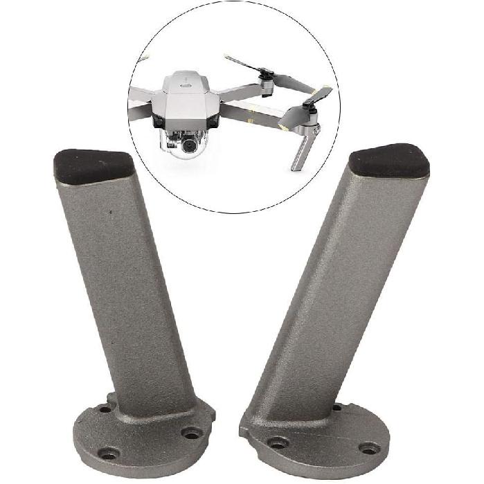 Dilwe Landing Gear Leg, Front Rear Bracket Repair Parts Compatible for DJI Mavic PRO(4 Pieces-Platinum Color)