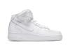 Női Sneakerek Nike Wmns Air Force 1 '07 Mid 'Triple White'