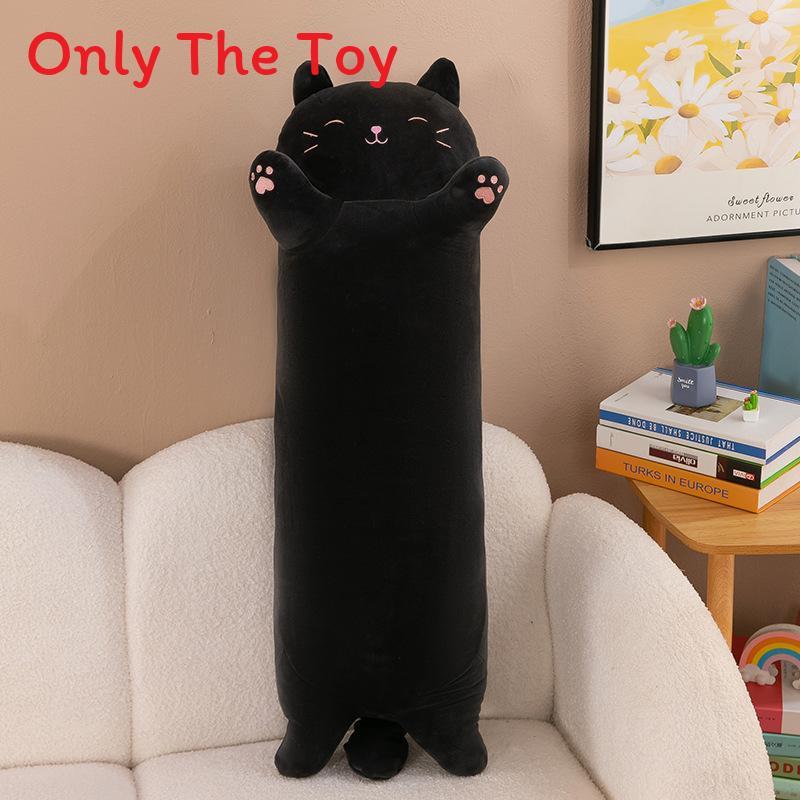 Plush Cat Pillow With Leghugging Design For Kids And Giftgiving