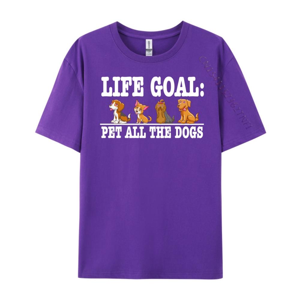 Life Goal Pet All The Dogs Dog Black Graphic Tees Female Free Shipping Clothes Tee Shirt Korean Style