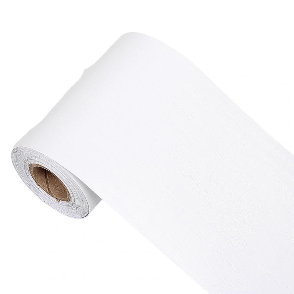 

10CMx10M Wood Grain Border Sticker,Waterproof,PVC Self-Adhesive,Mirror Frame,Kitchen Bathroom Wall Border Decoration Wallpaper белый