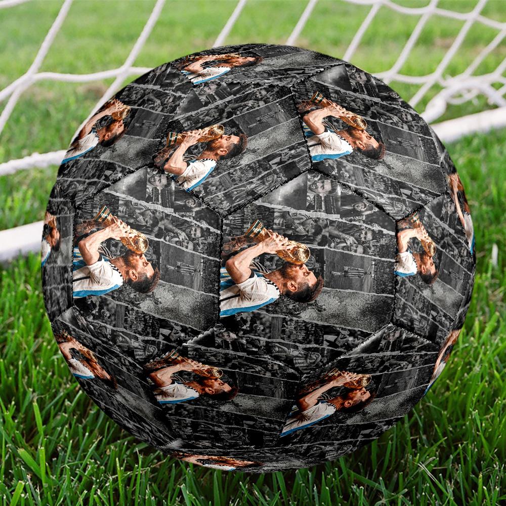 Messi 10 Number Soccer Stars National Jerseys Size 5 Soccer Ball Machinestitched Indooroutdoor Universal Football Soccer Accessory