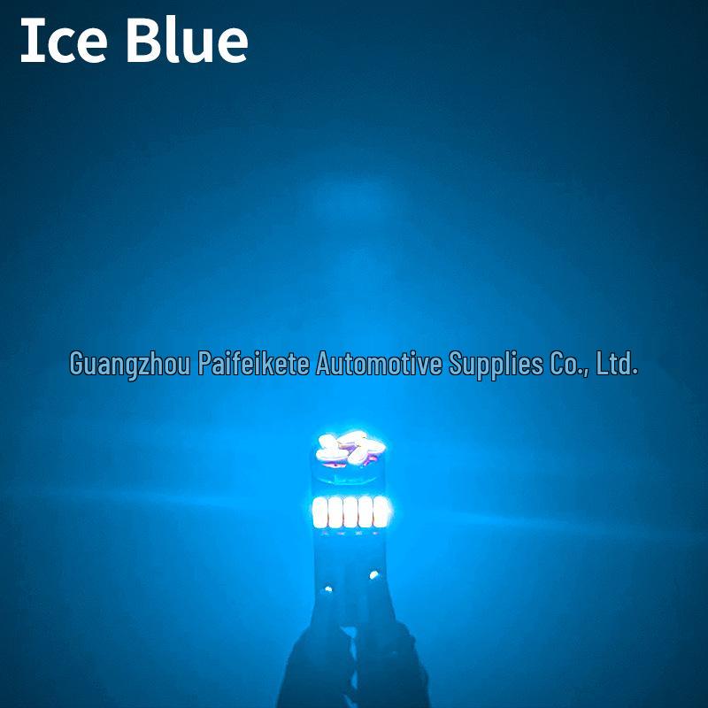 12V T10 W5W 194 LED Car Interior Reading Signal Light, 6000K 4014 15SMD 501K