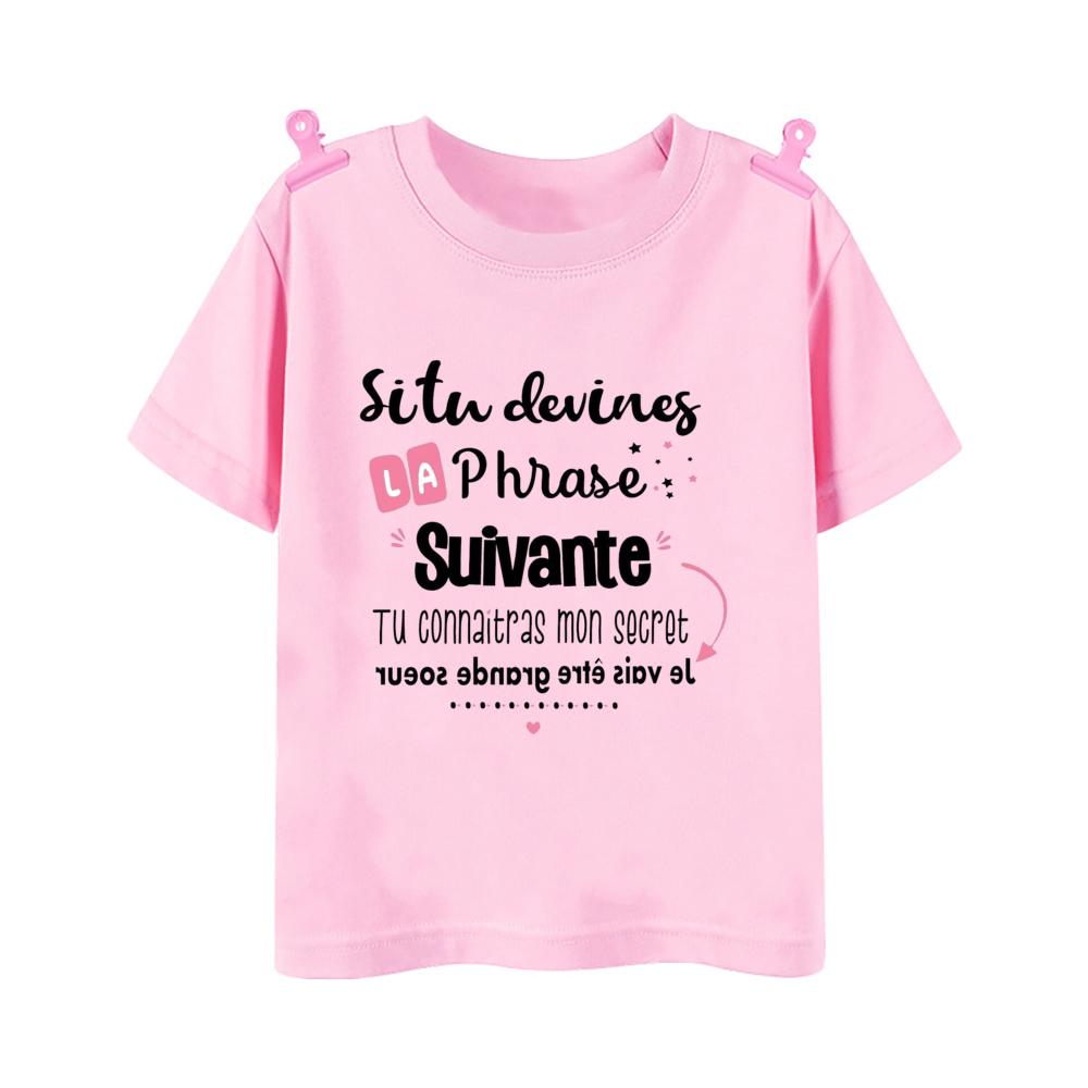 Future Big Brother Big Sister Printed Kids Shirts  Big Bro Sis T-shirt Tops Boys Girls Outfit Tee