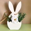 Silicone Molds Easter Silicone Semi-Transparent Craft Tool 3D Rabbit Mould For Holiday Birthday Party Home Indoor Family Friends