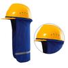 Breathable Construction Helmet Sun Shield Neck Protector 36cm Length for Outdoor Safety Hard Hat Accessories