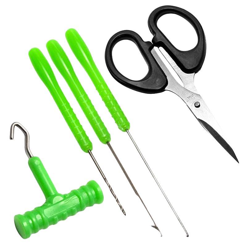 Buy 5Pcs/Set Baiting Needle Set Carp Fishing Bait Tool Kit Hook Load