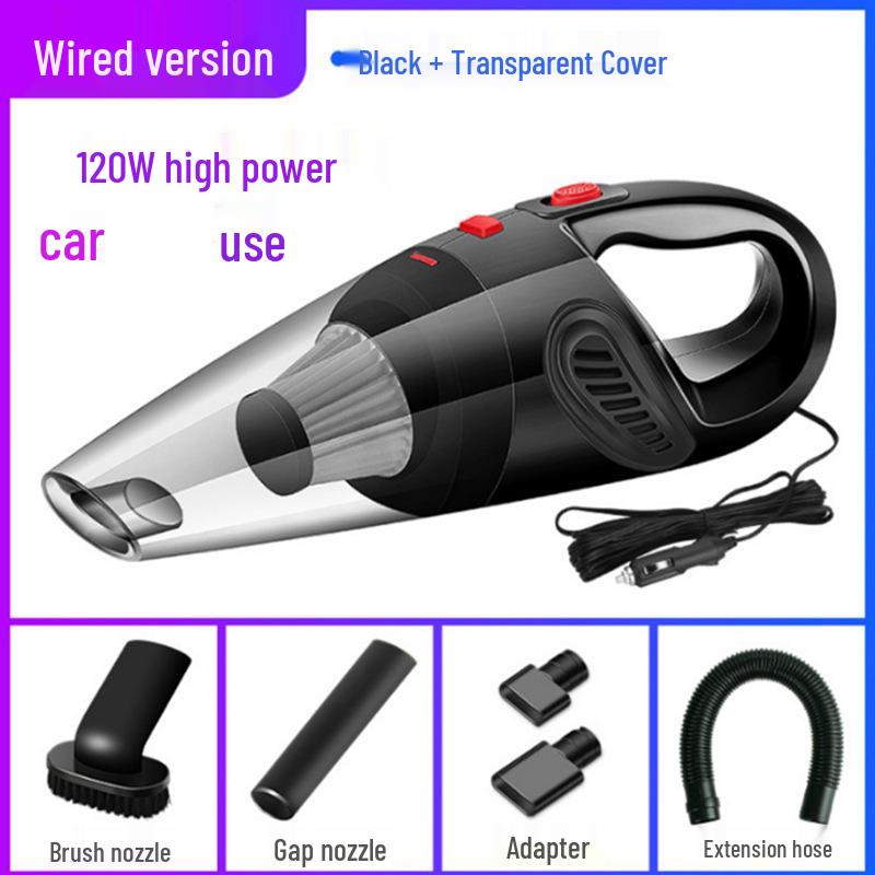 Wireless Handheld Car and Home Vacuum Cleaner - High Power, Wet/Dry Use, Portable