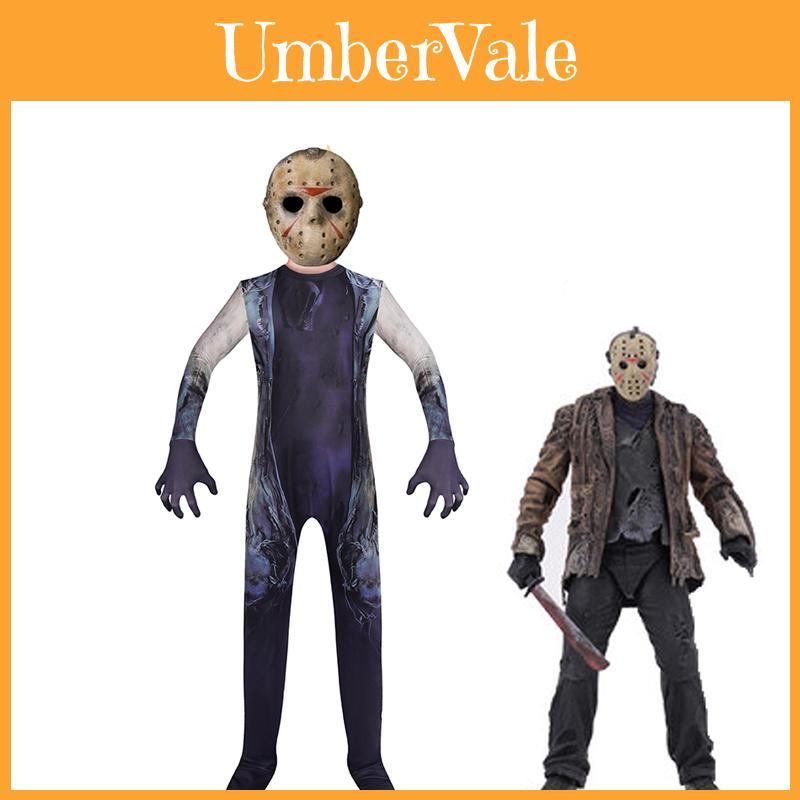Jason Voorhees Halloween Costume Set For Kids Perfect For Cosplay Parties And More!