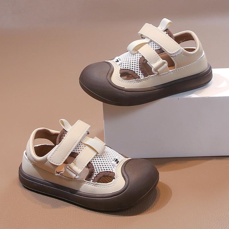 Summer Children's Velcro Hollow Sports Frame Shoes Outdoor Sandals Children's Shoes Beach Shoes Board Shoes