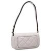 Tory Burch Metal Micro Logo Diamond Pattern Lambskin Crossbody Shoulder Bag Women Bags White 158137-100