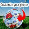 Soccer Practice Progress Customize Your Picture Size 5 Soccer Football Machine-Stitched Indoor/Outdoor Training and Matches