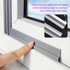 2-8m Window Sealing Strip Acoustic Foam Self Adhesive PU Form Sliding Door Window Windproof Soundproof Cotton Sealing Strip