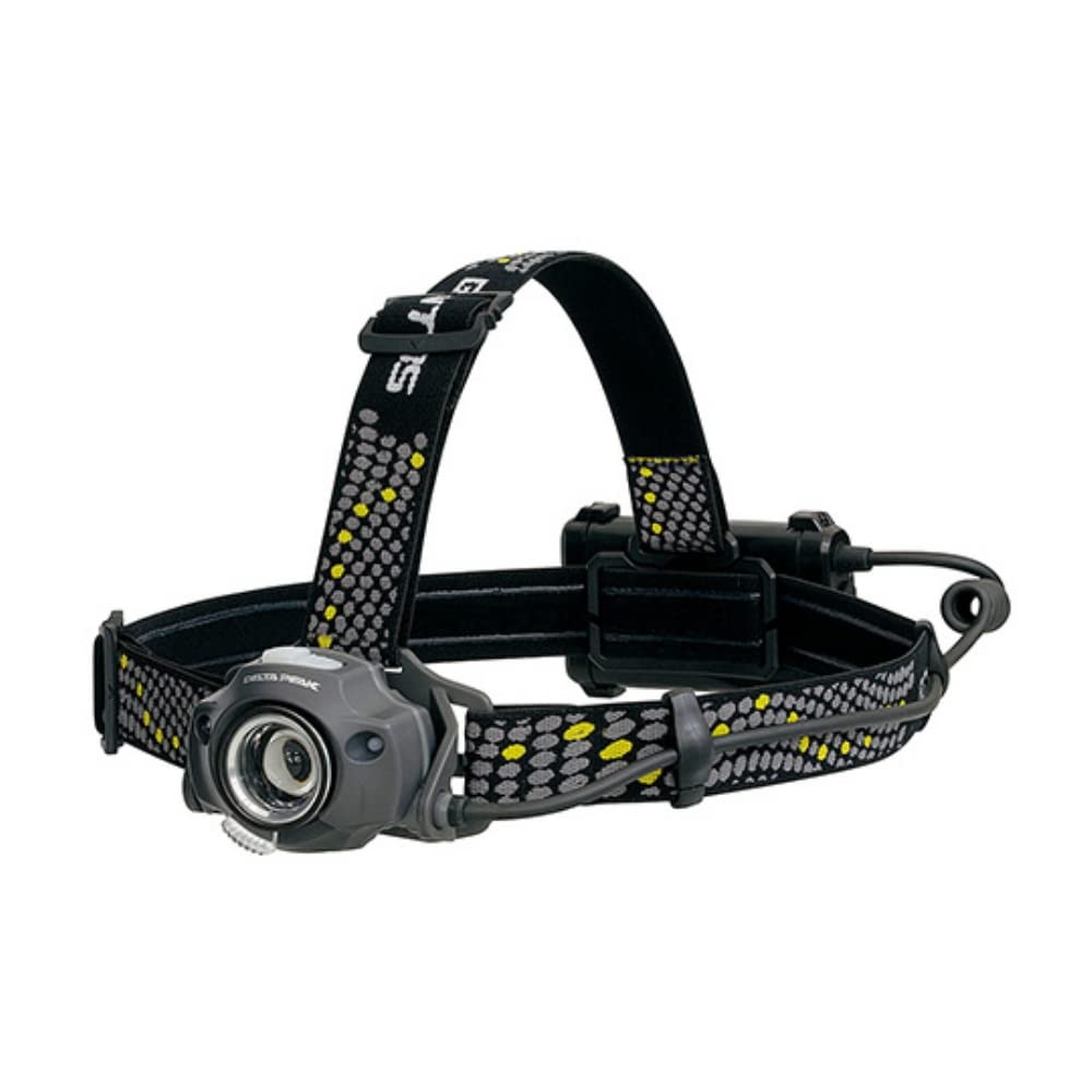 

GENTOS DeltaPeak LED Headlamp with Flashing Function Lumens 7 Hours of Operational Light Contactless Sensor Requires 3 AA ANSI Compliant DPX-333D [400 чёрный
